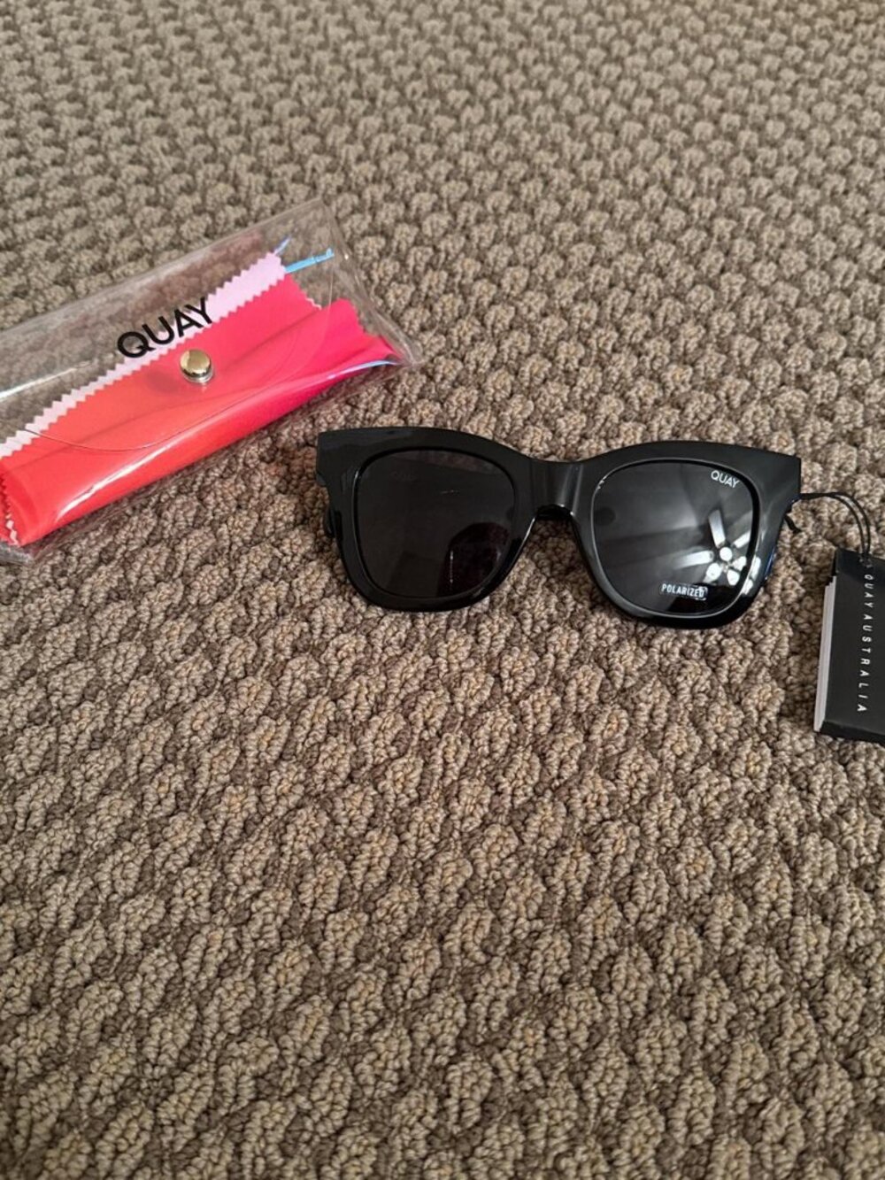Quay Australia Women's Black Sunglasses
